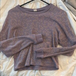 PacSun Purple Long Sleeve Tee